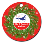 North Central Airlines Last Logo Ornaments
