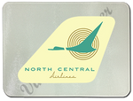 North Central Airlines 1950's Logo Glass Cutting Board