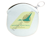 North Central Airlines 1950's Logo Round Coin Purse