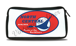 North Central Airlines Vintage Bag Sticker Travel Pouch