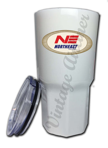 Northeast Airlines 1950's Bag Sticker Tumbler