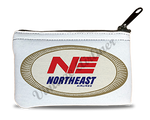 Northeast Airlines 1950's Vintage Bag Sticker Rectangular Coin Purse