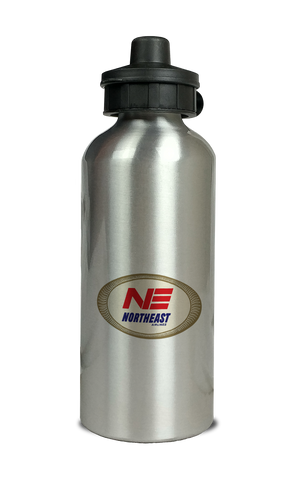 Northeast Airlines 1950's Vintage Aluminum Water Bottle