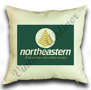 Northeastern Airlines Pillow Case Cover