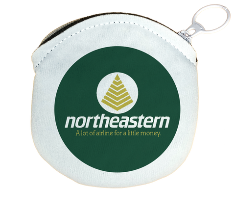 Northeastern Airlines Round Coin Purse