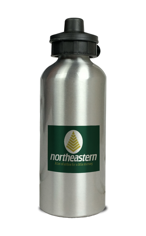Northeastern Airlines Aluminum Water Bottle