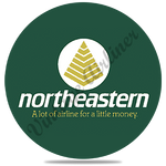 Northeastern Airlines Round Coaster