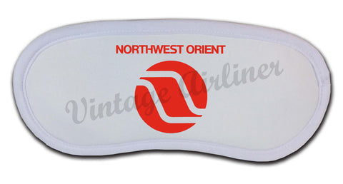 Northwest Orient Airlines Last Logo Sleep Mask