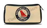 Northwest Orient Airlines 1950's Vintage Bag Sticker Travel Pouch