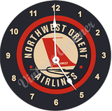 Northwest Orient Airlines Wall Clock