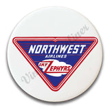 Northwest Airlines 1930's Sky Zephyr's Vintage Magnets