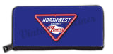 Northwest Airlines 1930's Sky Zephyr's Vintage Bag Sticker wallet