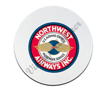 Northwest Airlines Vintage Logo Round Mousepad
