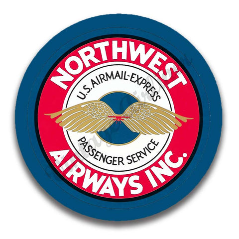 Northwest Airlines Vintage Logo Magnets