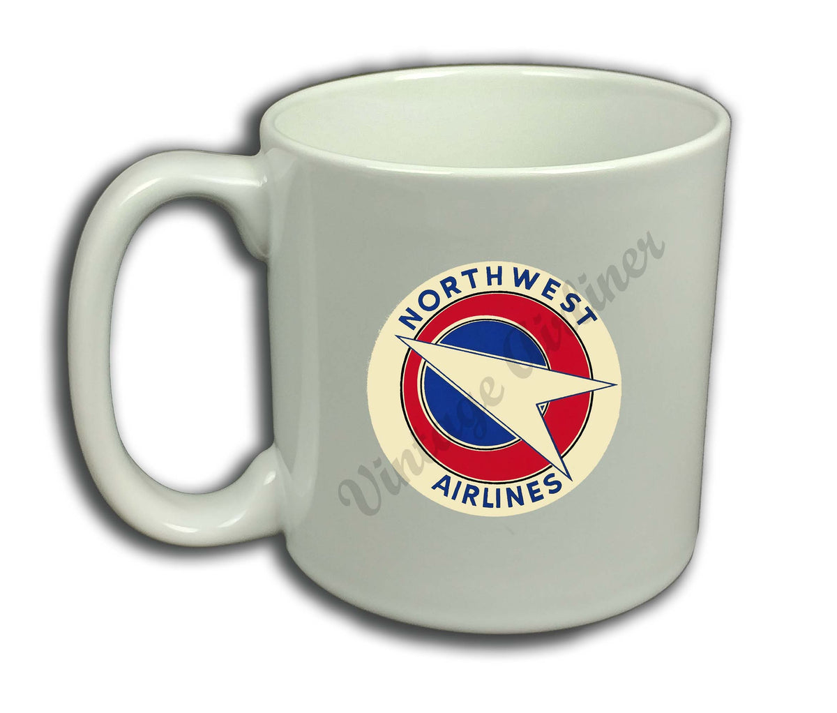 Northwest Airlines DC10 Coffee Mug – Airline Employee Shop