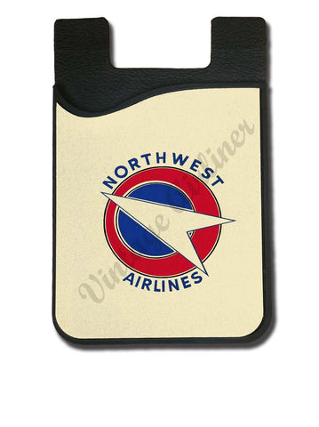 Northwest Airlines Vintage Card Caddy