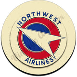 Northwest Airlines Vintage Coaster