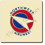 Northwest Airlines Vintage Coaster