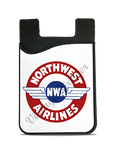 Northwest Airlines 1930's Vintage Bag Sticker Card Caddy