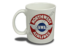 Northwest Airlines Vintage 1930's Bag Sticker  Coffee Mug