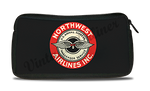 Northwest Airlines 1940's Vintage Bag Sticker Travel Pouch