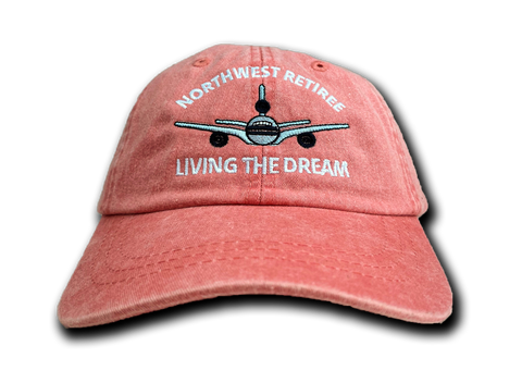 Northwest Airlines Retiree Pink Cap