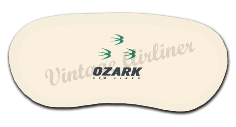 Ozark Airlines Vintage Bag Sticker Sleep Mask