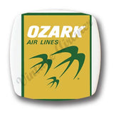 Ozark Airlines Yellow Logo Magnets
