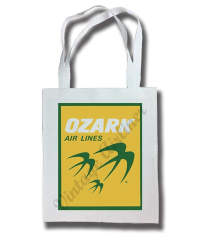 Ozark Airlines Yellow Logo Tote Bag