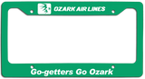 Ozark Air Lines - Go-getters Go Ozark - License Plate Frame