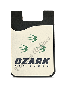 Ozark Air Lines Vintage Logo Card Caddy