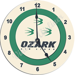 Ozark Air Lines Logo Wall Clock