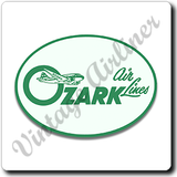 Ozark Airlines Vintage Coaster