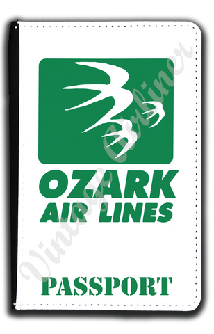 Ozark Airlines Last Logo Passport Case