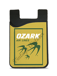 Ozark Air Lines Yellow Logo Card Caddy