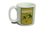 Ozark Airlines Yellow and Green Logo  Coffee Mug