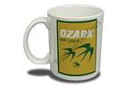 Ozark Airlines Yellow and Green Logo  Coffee Mug