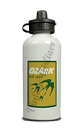 Ozark Airlines Yellow Logo Aluminum Water Bottle