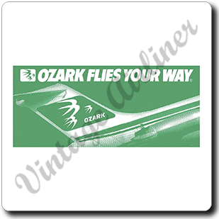 Ozark Bag Sticker Logo Square Coaster
