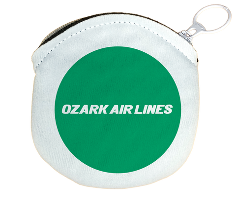 Ozark Airlines Logo Round Coin Purse