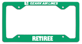 Ozark Air Lines Retiree - License Plate Frame