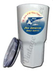 Pan Am 1930's Vintage Bag Sticker Tumbler