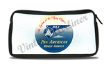 Pan American World Airways 1930's Vintage System Bag Sticker Travel Pouch
