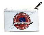 Pacific Northern Airlines Vintage Bag Sticker Rectangular Coin Purse