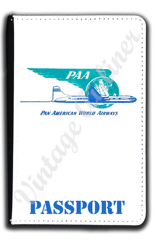Pan Am Vintage Passport Case