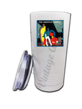 Pan Am 1950's Bag Sticker Tumbler