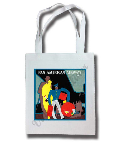 Pan American World Airways 1950's Vintage Tote Bag