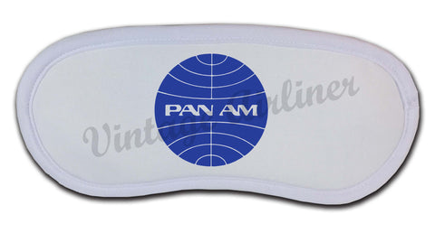 Pan Am Logo Sleep Mask