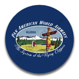 Pan American World Airways Alaska Vintage Magnets