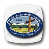 Pan American World Airways Alaska Vintage Magnets